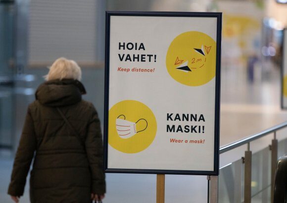 В Эстонии закрылись театры и кафе