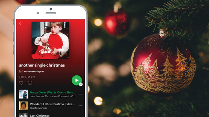Пользователи крупного музыкального сервиса Spotify в мире в уходящем году начали призывать Рождество раньше обычного
