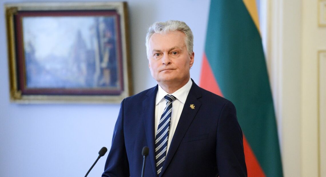 Обращение президента Литвы Гитанаса Науседы к жителям страны