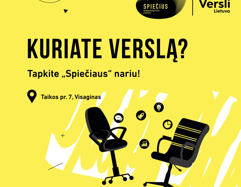 В Висагинасе открылся центр сотрудничества «Spiečius»