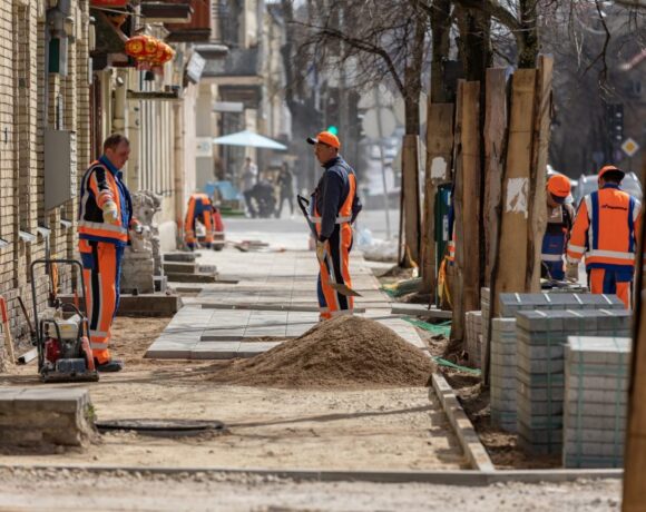 Вильнюс приводит в порядок старые улицы города и строит новые