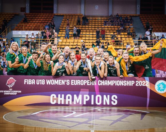 Золото Чемпионата Европы по баскетболу, новые детские площадки в Клайпеде, исследования о техосмотре и другие новости