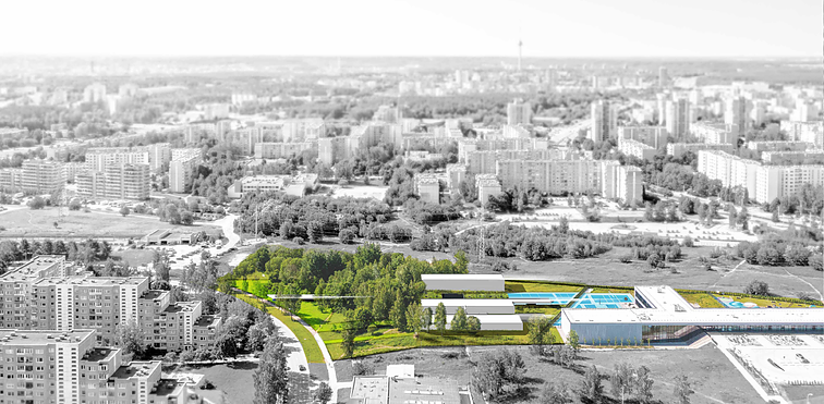 Vilniaus Pašilaičių rajone bus statomas lopšelis-darželis su baseinu / Vilniaus m. sav. nuor.