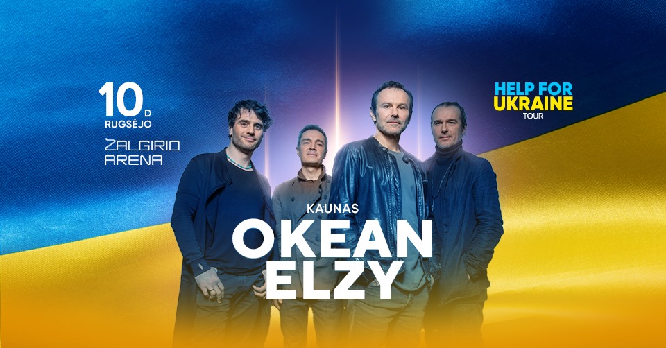 «До глубины души»: «Океан Ельзи» дают концерт в Каунасе