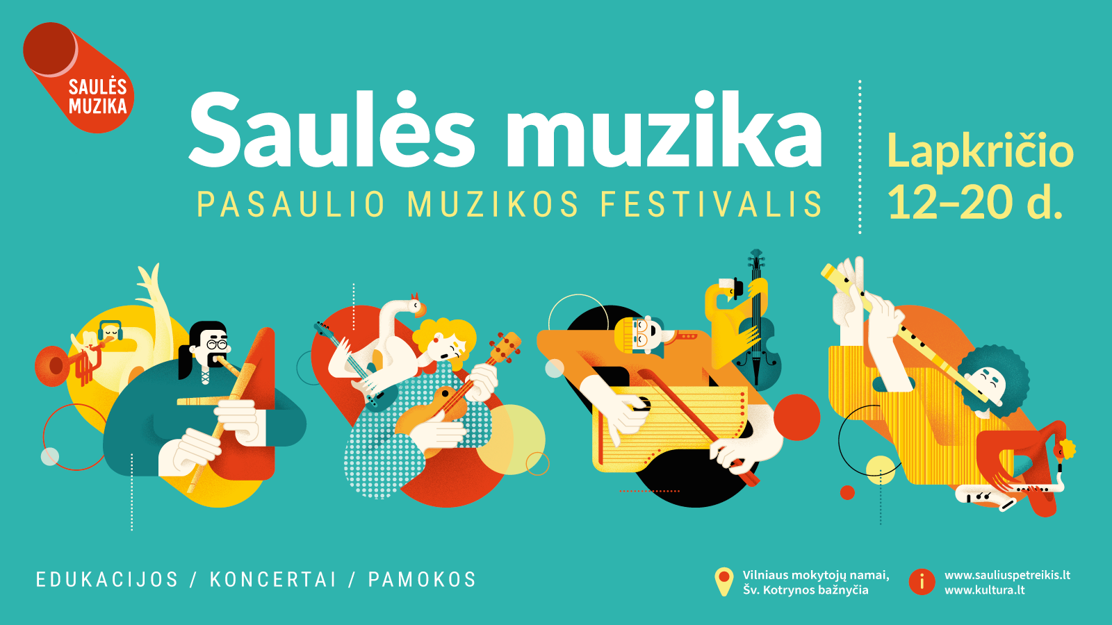 Афиша. «Фестиваль солнечной музыки», Kalėdų seneliai, интересная информация и анонсы мероприятий, которые пройдут в ближайшее время