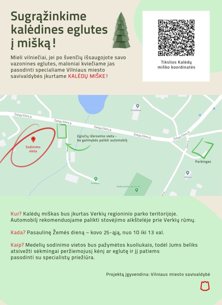 Афиша. Новый маршрут по Вильнюсу, Рождественский лес и день бесплатных музеев