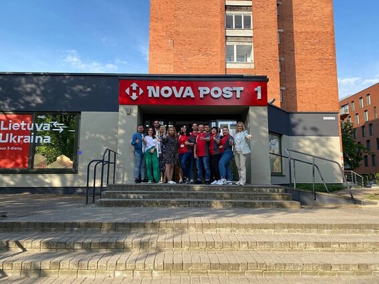 В Литве начало работать еще одно отделение украинской «Новой Почты»