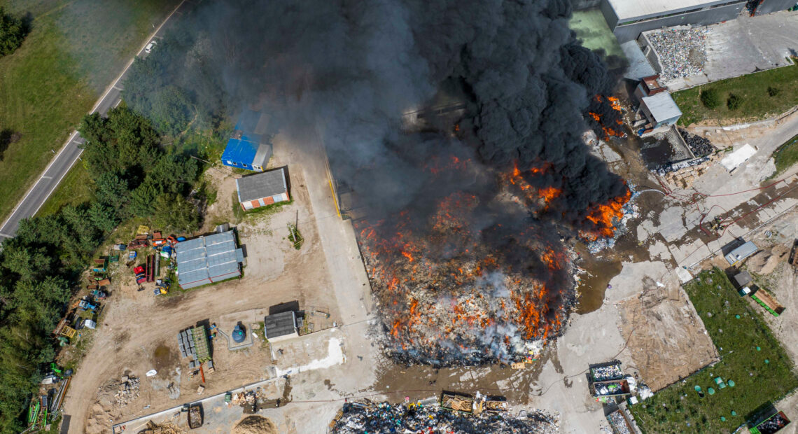 Экологи получили первые результаты исследований последствий пожара на территории«Экосервис» в столице