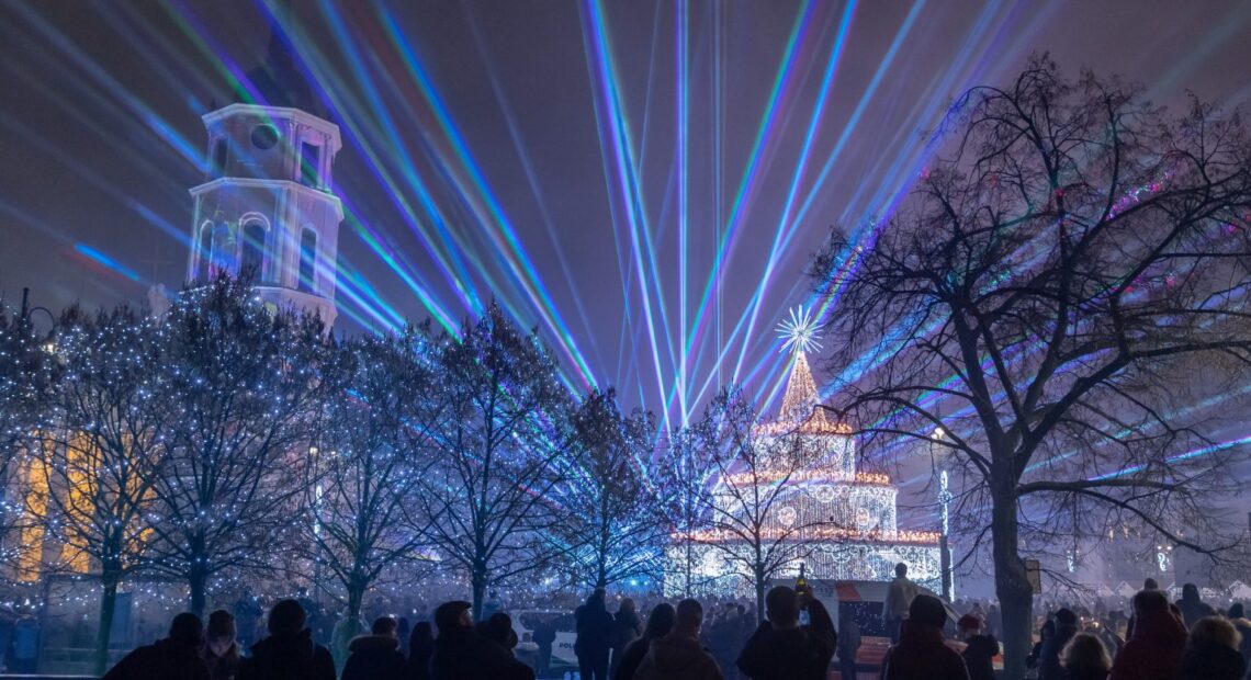 Как будут встречать Новый год Вильнюс, Каунас и Клайпеда