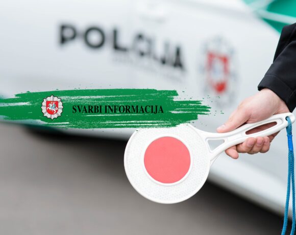 Рейды дорожной полиции на дорогах Литвы в январе