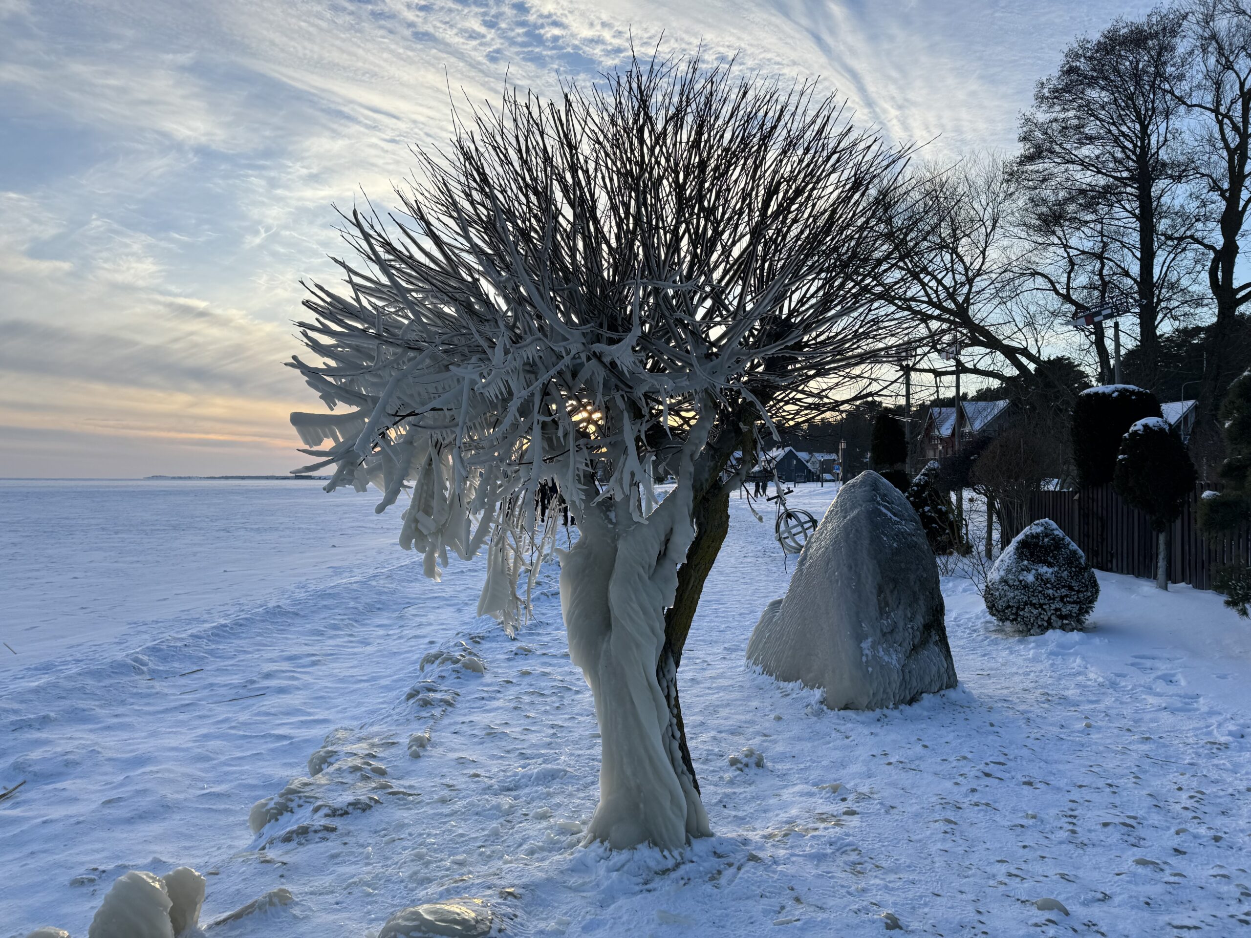 По Литве с гидом. О чуде природы &#8212; зимних ледяных скульптурах