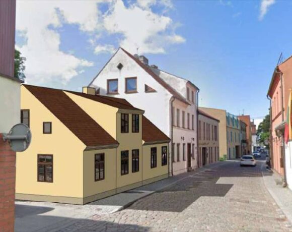 В Клайпеде восстановят старый немецкий домик, разрушенный в 70-е годы