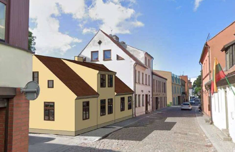 В Клайпеде восстановят старый немецкий домик, разрушенный в 70-е годы