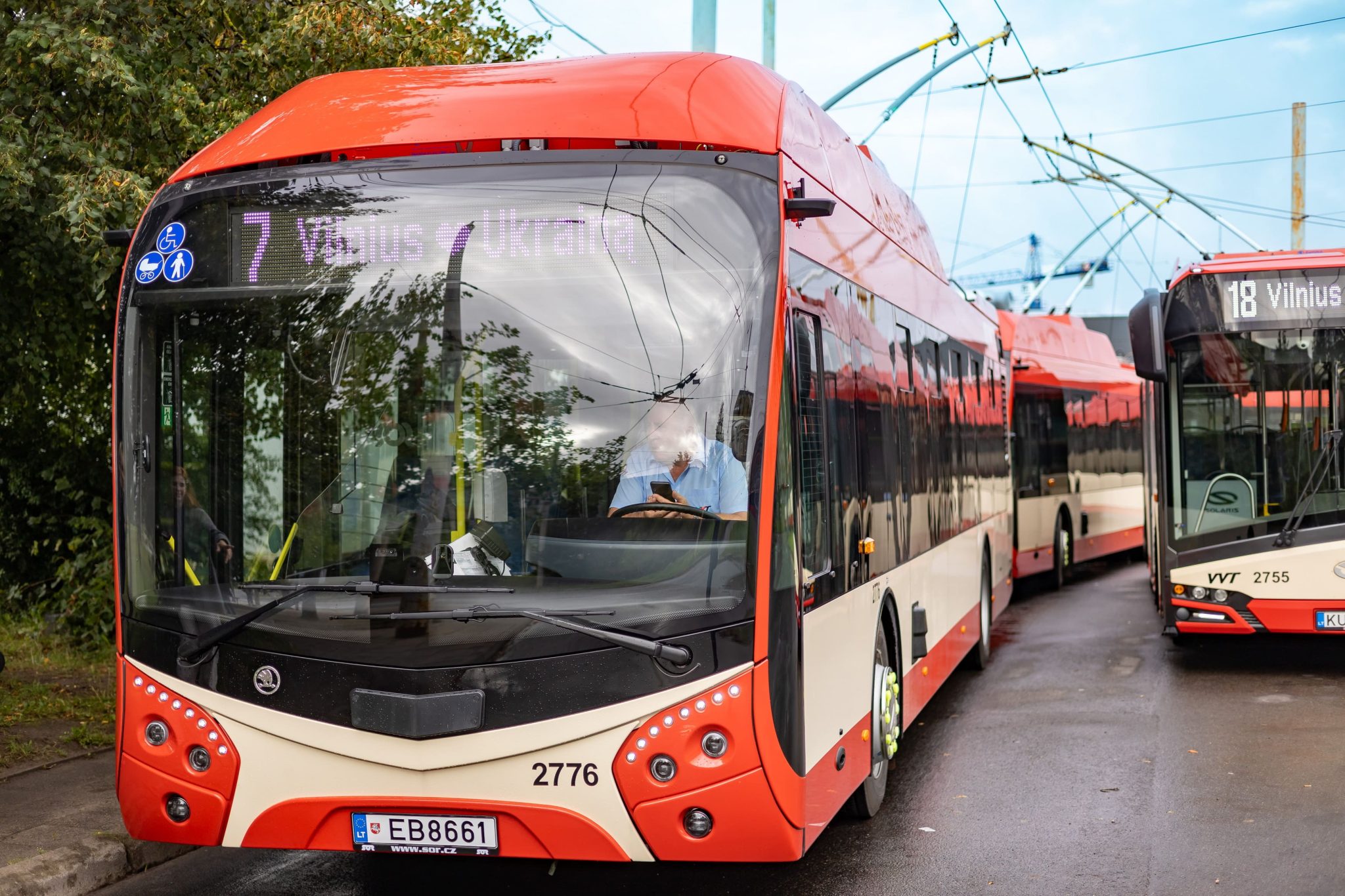 20240823 Troleibusai VMS vilnius lt