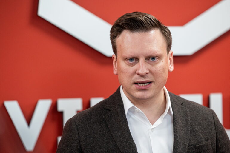 На фото: Валдас Бенкунскас. Nuotr. - Paulius Peleckis/BNS