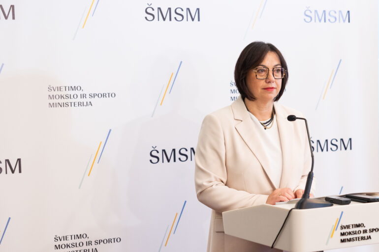 На фото: Раминта Поповене. Nuotr. - Robertas Riabovas/BNS