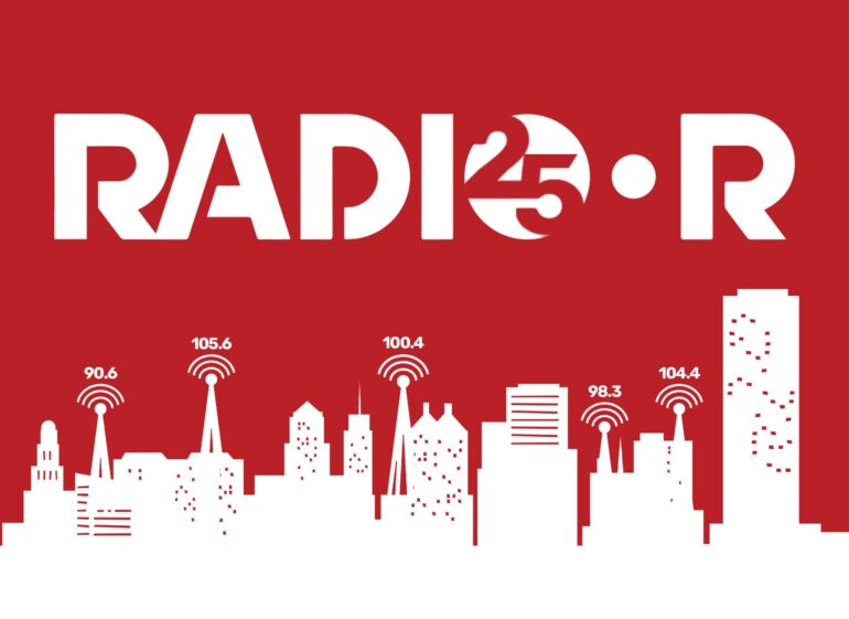 Нам 25! RADIO•R - радиостанция, которая всегда с вами!