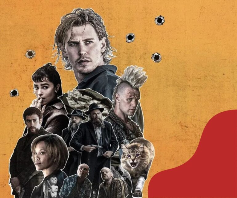 5 кинопремьер недели: криминальная комедия с Остином Батлером и Зои Кравиц, драмеди «Роузы» с Камбербэтчем и Колман, военный боевик «13 дней, 13 ночей», хоррор «Глаз за глаз» и мультфильм о пиратах семи морей