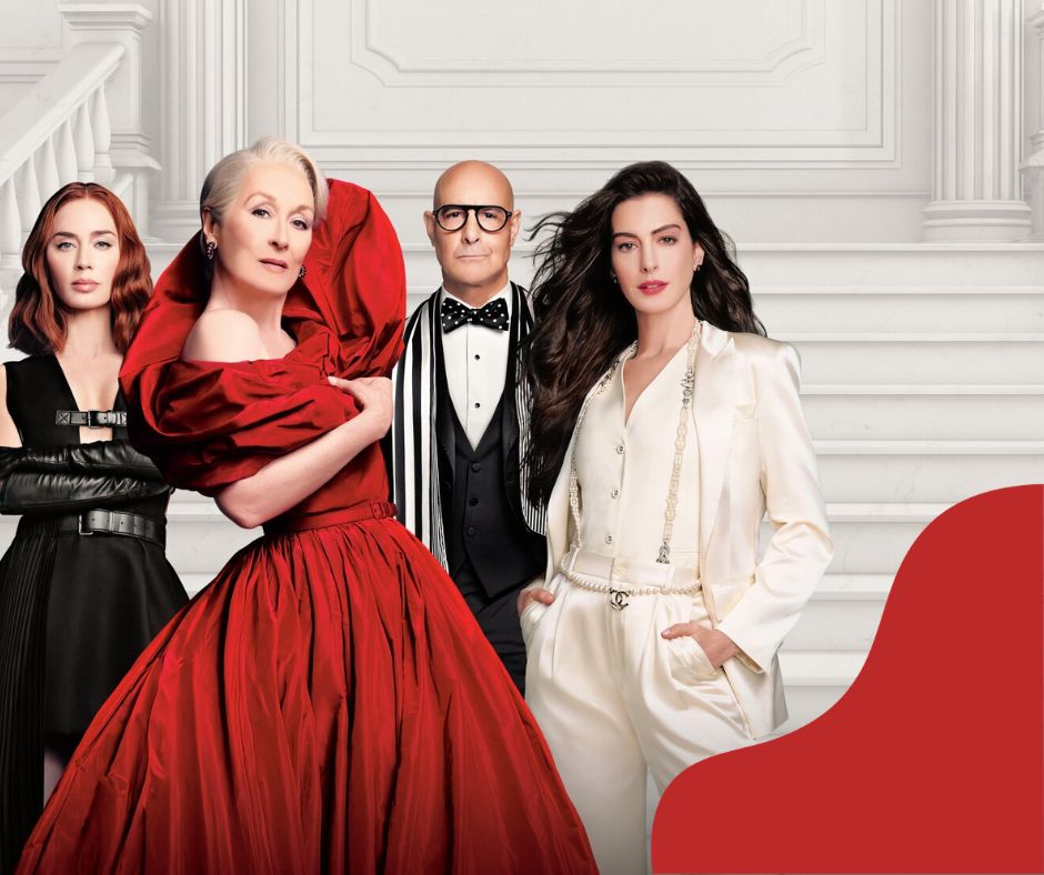 5 кинопремьер недели: продолжение хита «Дьявол носит Prada» с Мэрил Стрип и Энн Хэтэуэй, боевик об ограблении банка, ирландский хоррор с Адамом Скоттом, история литовского кайтсёрфера и семейная анимация