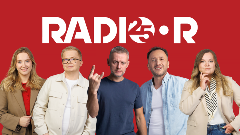 Нам 25! RADIO•R - радиостанция, которая всегда с вами!