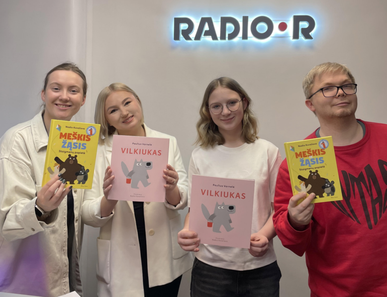 В эфире программы «Соль и перец» — детская писательница Надя Ковалева, книги, медведи и другие добрые персонажи