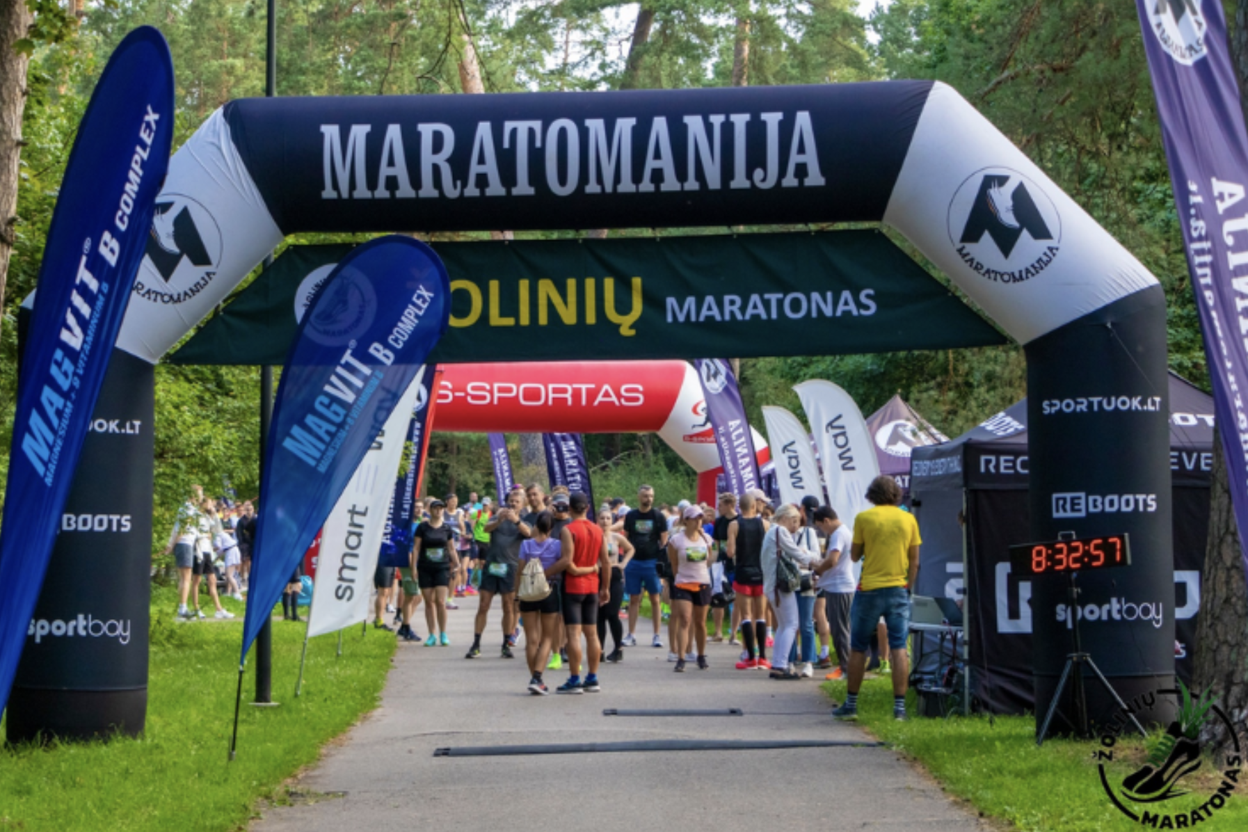 Марафон Žolinės в Вильнюсе