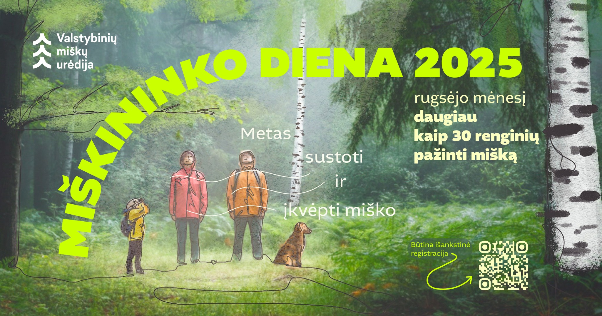 Афиша. Дни литовской киноклассики, Европейские дни наследия, Дни лесника, празднование осеннего равноденствия, фестивали, ярмарки и концерты Miskininkas