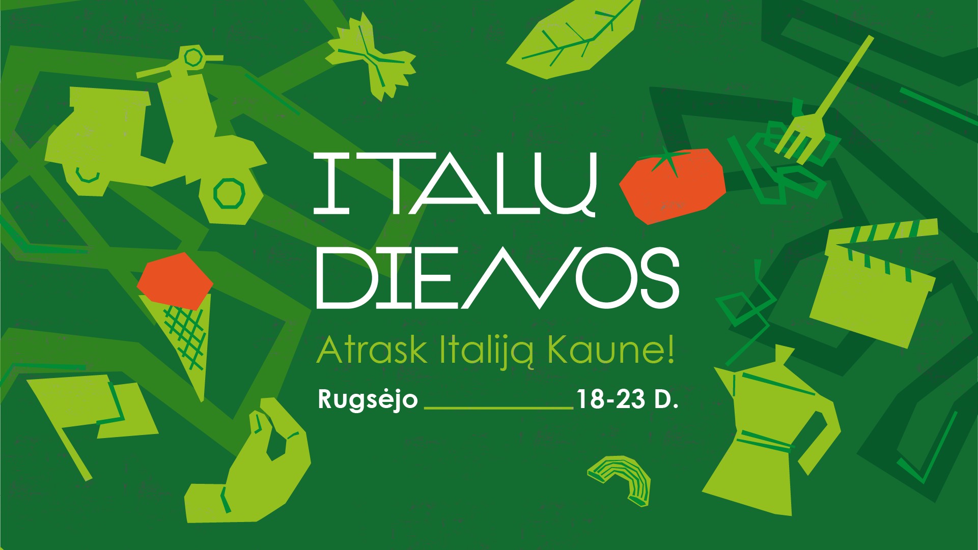 Афиша. Дни литовской киноклассики, Европейские дни наследия, Дни лесника, празднование осеннего равноденствия, фестивали, ярмарки и концерты Italu