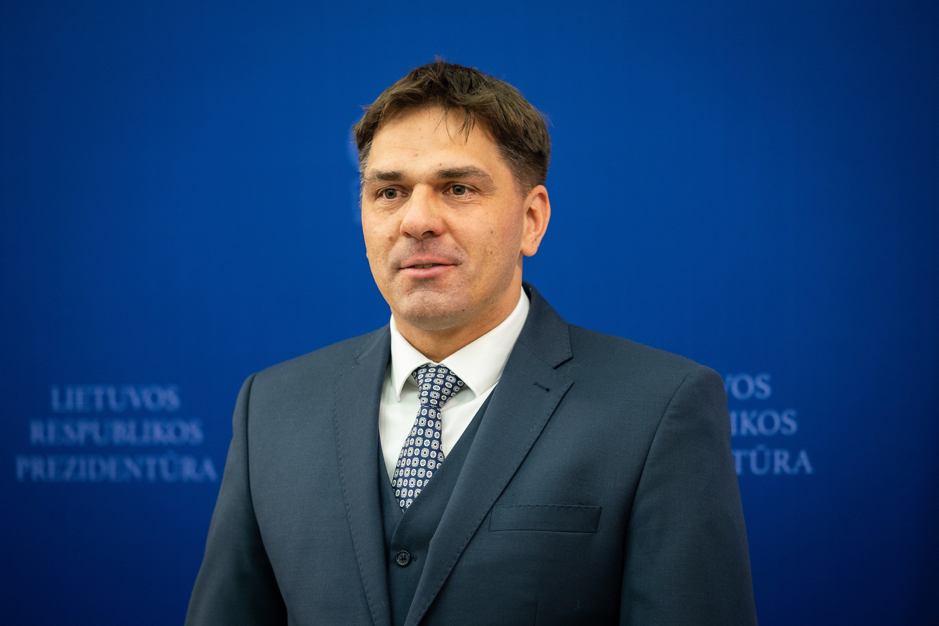 На фото: Игнотас Адомавичюс. Nuotr. - Robertas Riabovas/BNS