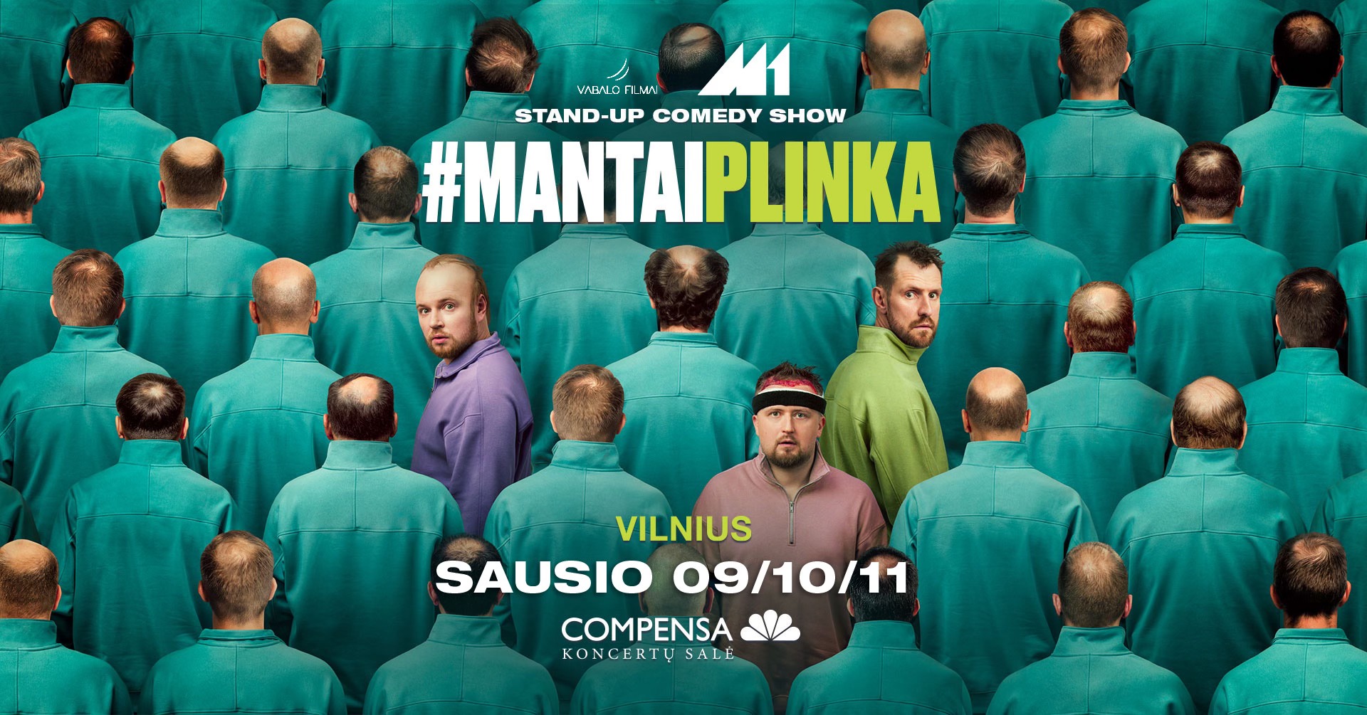 Афиша. Стендап #MantaiPlinka, лекции о чёрных дырах, спектакли для больших и маленьких в Старом театре Вильнюса, забег ко Дню защитников свободы, балет «Щелкунчик» и концерты известных исполнителей 20260108 5