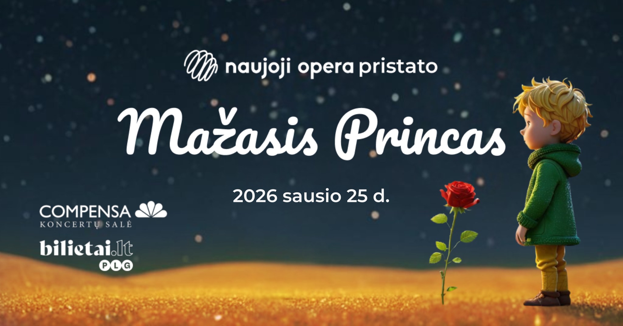 Афиша. Спектакли, концерты, выставка STUDIJOS & KARJERA, чемпионат по футзалу, оперетта, фламенко-балет и Вильнюсский фестиваль света 20260122 mazasis