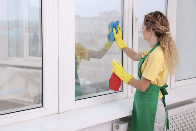 Как помыть окна на балконе без разводов и лишних усилий?