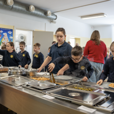 В одной из школ в Друскининкай ввели «шведский стол»