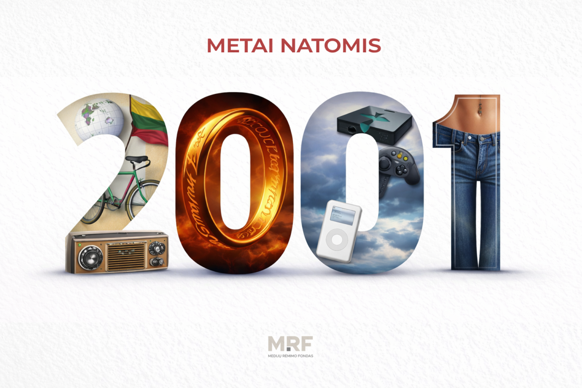 Metai natomis: 2001-ieji – nuo „iPod“ revoliucijos iki Lietuvos triumfo Lisabonoje