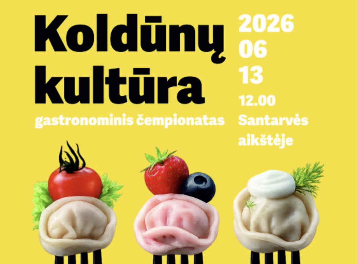 В Висагинасе пройдёт праздник «Культура пельменей» (Koldūnų kultūra)