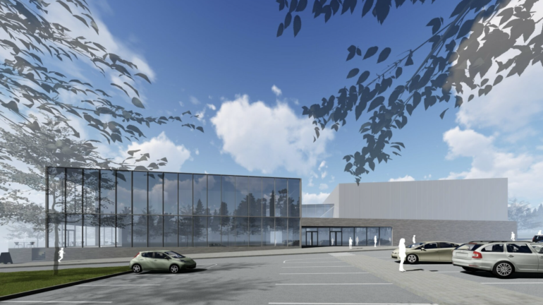 В Неменчине построят крупный спортивный комплекс с бассейном и ареной