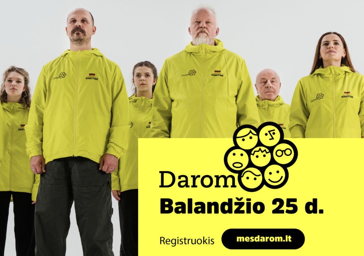 В Литве пройдет масштабная акция «Mes darom 2026»: ждут тысячи участников