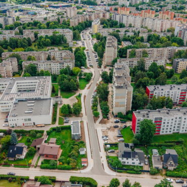 В Каунасе одновременно ремонтируют десятки улиц и строят новые мосты