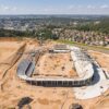 Национальный стадион Вильнюса готов уже на 80%