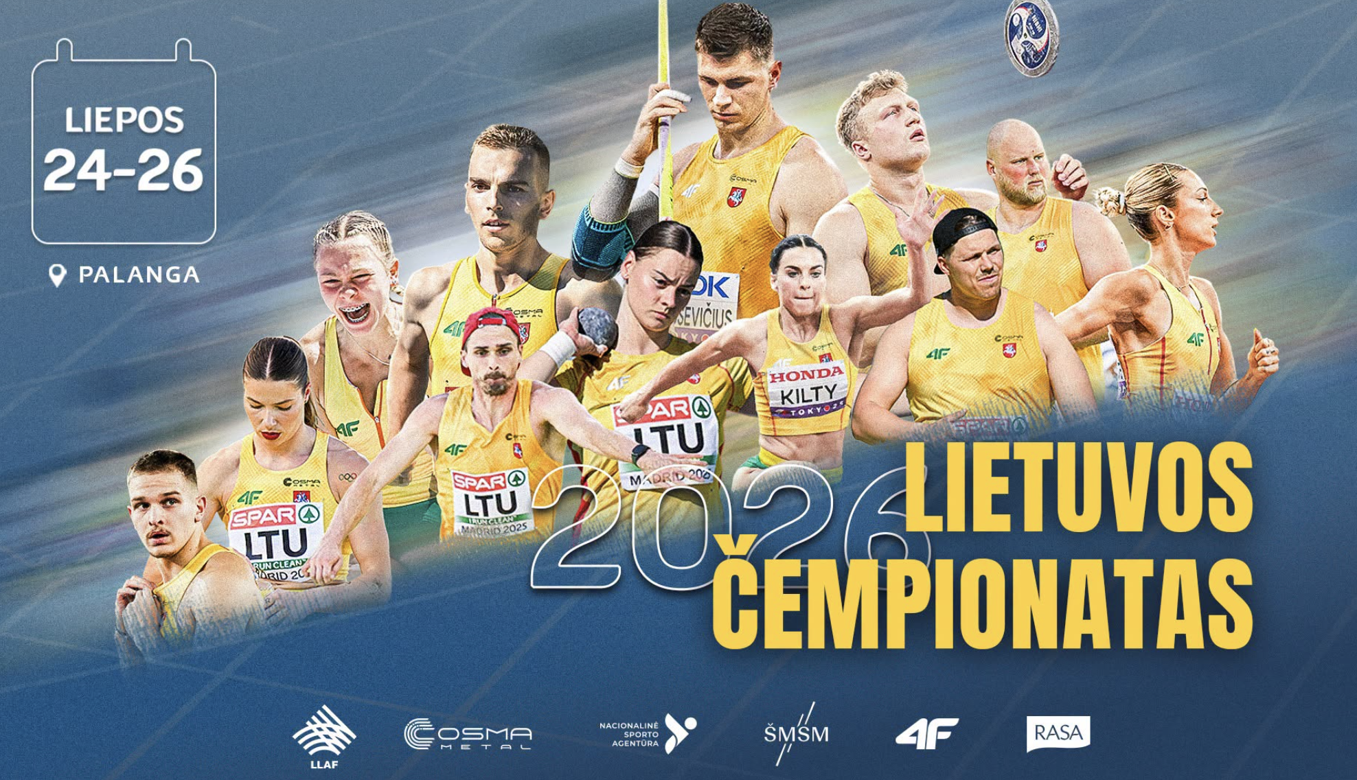 Savaitės renginiai: šiuolaikinės penkiakovės bei lengvosios atletikos čempionatai, Aviacijos šventė, Neries upės festivalis, Holivudo stiliaus Jūros šventė