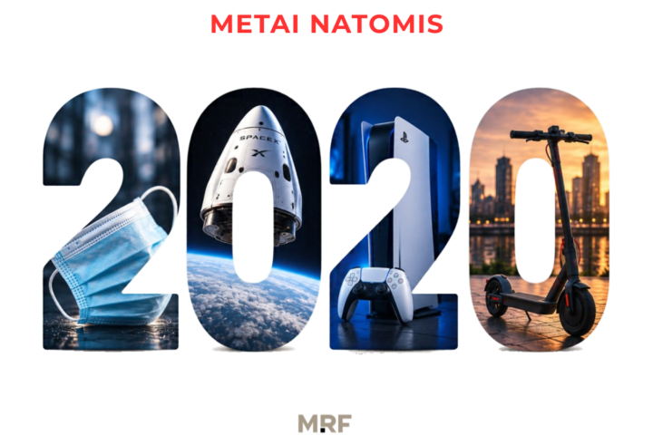Metai natomis: 2020-ieji – atšaukta „Eurovizija“, šokiai balkonuose ir „TikTok“ era