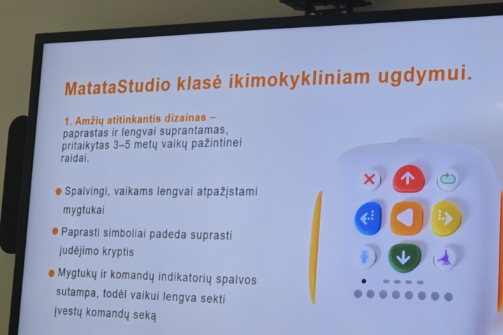 В Висагинасе рассматривают использование умных помощников в обучении детей