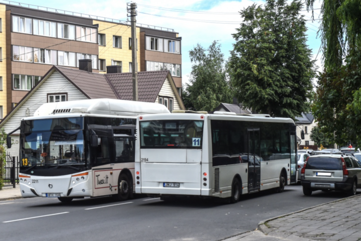 В Паневежисе изменятся маршруты нескольких автобусов